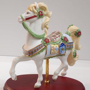 Lenox Christmas Carousel Horse  [ 2014 ] Height: 8 3/4 in